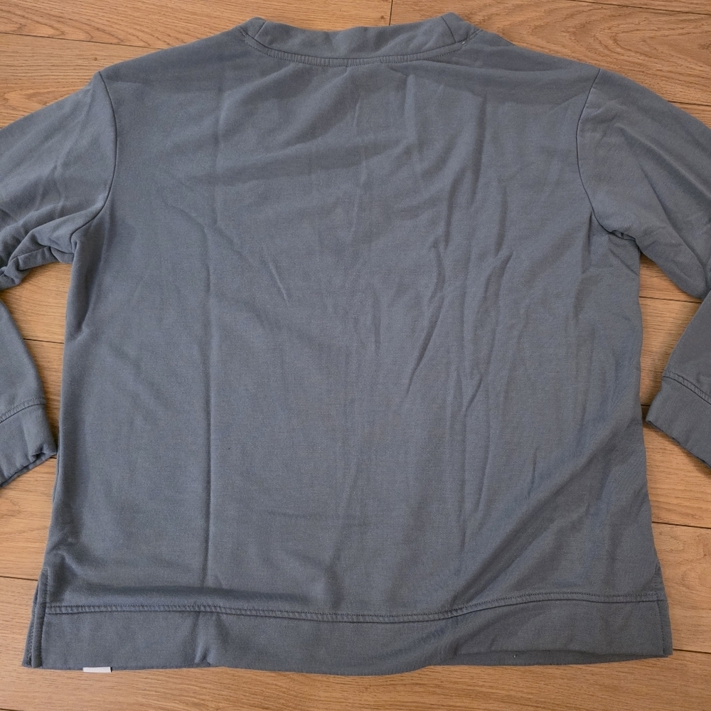 Orvis V Neck Jersey Knit Sweater- L - Picture 10 of 12